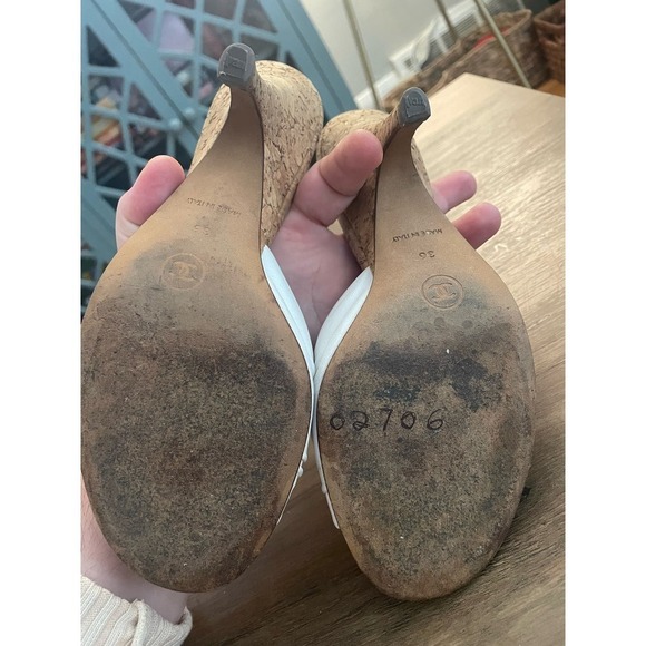 Authentic Chanel Summer Sling Backs - Picture 8 of 9